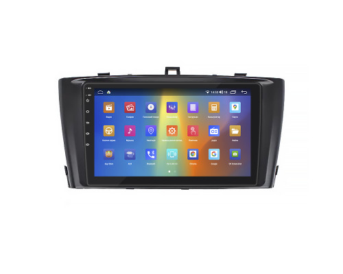 Штатная магнитола Lesko для Toyota Avensis III Рестайлинг 2011-2015 экран 9" 4/64Gb CarPlay 4G Wi-Fi GPS Prime