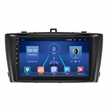 Штатная магнитола Lesko для Toyota Avensis III Рестайлинг 2011-2015 экран 9" 6/128Gb 4G Wi-Fi GPS Top