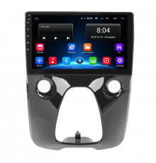 Штатная магнитола Lesko для Toyota Aygo II 2014-2018 экран 10" 2/32Gb Wi-Fi GPS Base