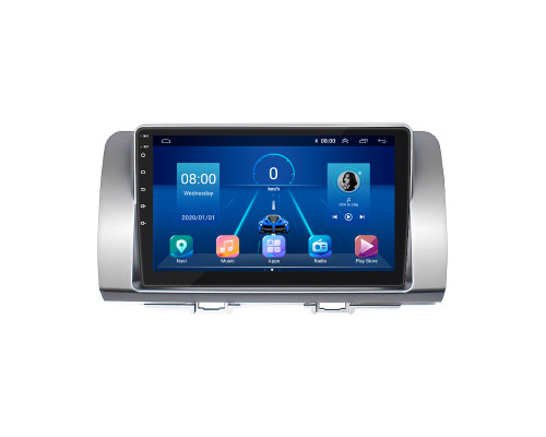 Штатная магнитола Lesko для Toyota bB II 2005-2008 экран 9" 4/64Gb 4G Wi-Fi GPS Top