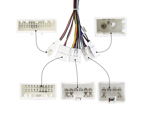 Штатная магнитола Lesko для Toyota bB II Рестайлинг 2008-2016 экран 9" 2/32Gb CarPlay 4G Wi-Fi GPS Prime