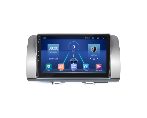 Штатная магнитола Lesko для Toyota bB II Рестайлинг 2008-2016 экран 9" 2/32Gb 4G Wi-Fi GPS Top