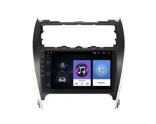 Штатная магнитола Lesko для Toyota Camry (USA) VII (XV50) 2011-2015 экран 10" 1/16Gb Wi-Fi GPS Base