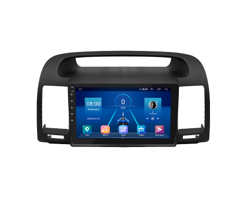 Штатная магнитола Lesko для Toyota Camry V (XV30) 2001-2004 экран 9" 2/32Gb 4G Wi-Fi GPS Top