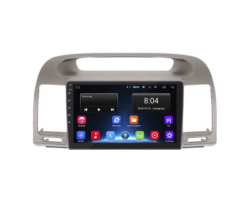 Штатная магнитола Lesko для Toyota Camry V (XV30) Рестайлинг 2004-2006 экран 9" 2/32Gb Wi-Fi GPS Base