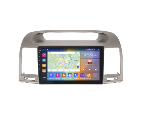 Штатная магнитола Lesko для Toyota Camry V (XV30) Рестайлинг 2004-2006 экран 9" 4/64Gb CarPlay 4G Wi-Fi GPS Prime