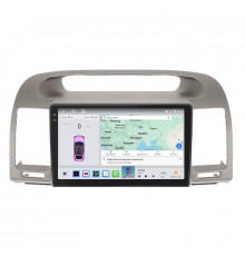 Штатная магнитола Lesko для Toyota Camry V XV30 Рестайлинг 2004-2006 с экраном 9 и QLED