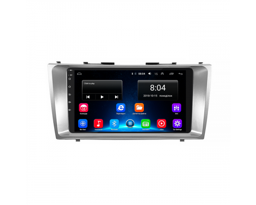 Штатная магнитола Lesko для Toyota Camry VI (XV40) 2006-2009 экран 9" 2/32Gb Wi-Fi GPS Base