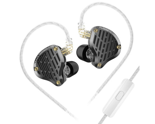Навушники KZ PR3 з мікрофоном black