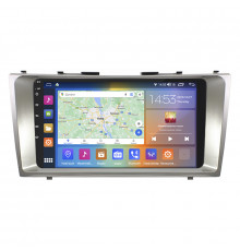 Штатная магнитола Lesko для Toyota Camry VI (XV40) 2006-2009 экран 9" 4/64Gb CarPlay 4G Wi-Fi GPS Prime