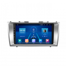 Автомагнитола Lesko для Toyota Camry VI (XV40) 2006-2009 с экраном 9", 4G, Wi-Fi и GPS