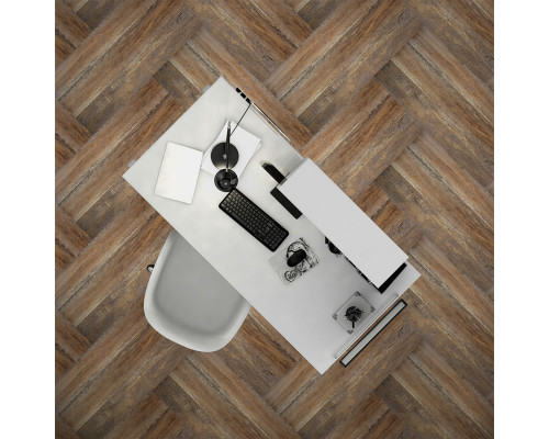 Самоклеящаяся виниловая плитка 152.4х914.4х1.5мм Под старину, цена за 1 шт. (СВП-005) Матовая SW-00000285