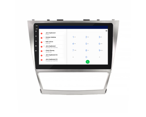 Штатная магнитола Lesko для Toyota Camry VI (XV40) Рестайлинг 2009-2011 экран 10" 4/32Gb 4G Wi-Fi GPS Top