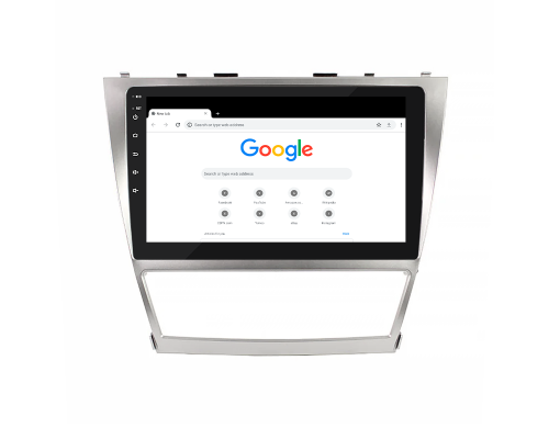 Штатная магнитола Lesko для Toyota Camry VI (XV40) Рестайлинг 2009-2011 экран 10" 4/32Gb 4G Wi-Fi GPS Top