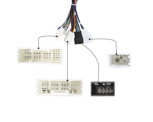 Штатная магнитола Lesko для Toyota Camry VII (XV50) 2011-2014 экран 10" 4/64Gb 4G Wi-Fi GPS Top