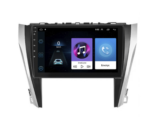 Штатная магнитола Lesko для Toyota Camry VII (XV50) Рестайлинг 2014-2017 экран 10" 1/16Gb Wi-Fi GPS Base