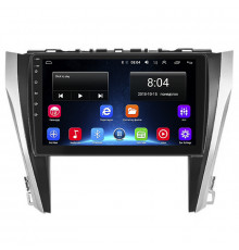 Штатная магнитола Lesko для Toyota Camry VII (XV50) Рестайлинг 2014-2017 экран 10" 2/32Gb Wi-Fi GPS Base