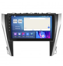 Штатная магнитола Lesko для Toyota Camry VII (XV50) Рестайлинг 2014-2017 экран 10" 2/32Gb CarPlay 4G Wi-Fi GPS Prime