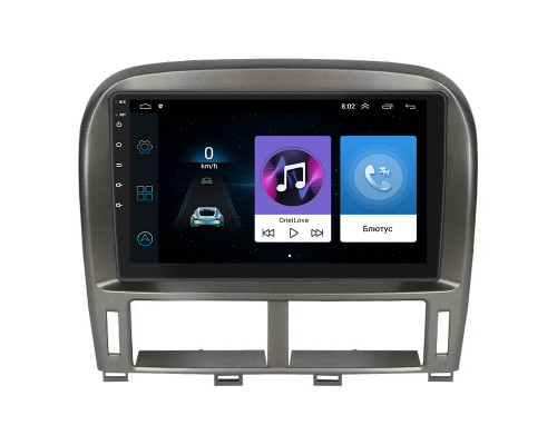 Штатная магнитола Lesko для Toyota Celsior III (F30) ver 2 2000-2003 экран 9" 1/16Gb Wi-Fi GPS Base