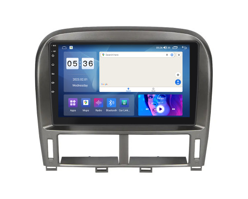 Штатная магнитола Lesko для Toyota Celsior III (F30) ver 2 2000-2003 экран 9" 4/64Gb CarPlay 4G Wi-Fi GPS Prime