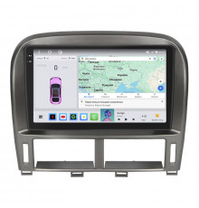 Штатная магнитола Lesko для Toyota Celsior III (F30) ver 2 2000-2003 экран 9" 4/64 QLED CarPlay 4G Wi-Fi GPS 360 Prime