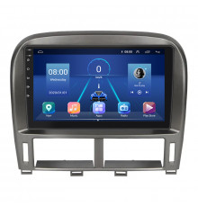 Штатная магнитола Lesko для Toyota Celsior III (F30) ver 2 2000-2003 экран 9" 6/128Gb 4G Wi-Fi GPS Top