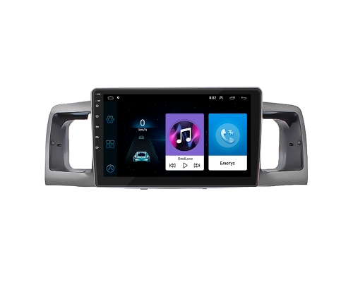 Штатная магнитола Lesko для Toyota Corolla IX (E120, E130) 2000-2004 экран 9" 1/16Gb Wi-Fi GPS Base