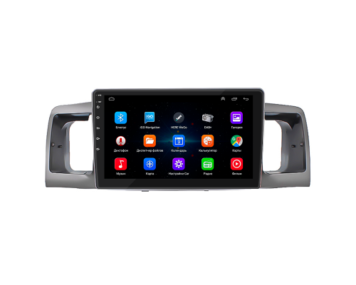 Штатная магнитола Lesko для Toyota Corolla IX (E120, E130) 2000-2004 экран 9" 1/16Gb Wi-Fi GPS Base