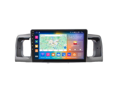 Штатная магнитола Lesko для Toyota Corolla IX (E120, E130) 2000-2004 экран 9" 4/64Gb CarPlay 4G Wi-Fi GPS Prime