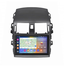 Штатная магнитола Lesko для Toyota Corolla IX (E120, E130) Рестайлинг 2003-2007 экран 9" 2/32Gb CarPlay 4G Wi-Fi GPS Prime