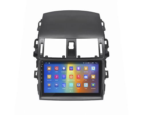 Штатная магнитола Lesko для Toyota Corolla IX (E120, E130) Рестайлинг 2003-2007 экран 9" 2/32Gb CarPlay 4G Wi-Fi GPS Prime