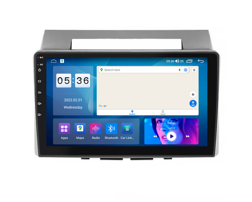 Штатная магнитола Lesko для Toyota Corolla Verso I Рестайлинг 2 2007-2009 экран 9" 4/64Gb CarPlay 4G Wi-Fi GPS Prime