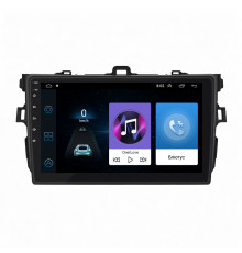 Штатная магнитола Lesko для Toyota Corolla X (E140, E150) 2006-2012 экран 9" 1/16Gb Wi-Fi GPS Base