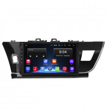 Штатная магнитола Lesko для Toyota Corolla XI (E160, E170) 2012-2016 экран 10" 2/32Gb Wi-Fi GPS Base