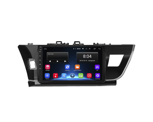 Штатная магнитола Lesko для Toyota Corolla XI (E160, E170) 2012-2016 экран 10" 2/32Gb Wi-Fi GPS Base
