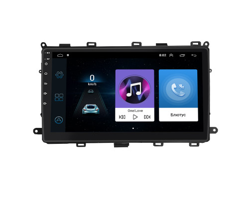 Штатная магнитола Lesko для Toyota Corolla XI (E160, E170) ver 2 2017-2019 экран 9" 1/16Gb Wi-Fi GPS Base