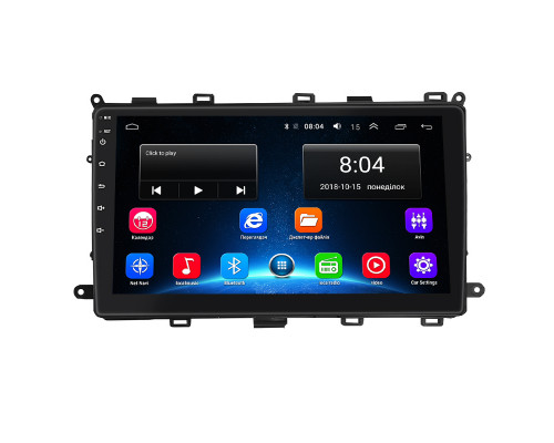 Штатная магнитола Lesko для Toyota Corolla XI (E160, E170) ver 2 2017-2019 экран 9" 2/32Gb Wi-Fi GPS Base