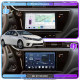 Штатная магнитола Lesko для Toyota Corolla XI (E160, E170) ver 2 2017-2019 экран 9" 4/64 QLED CarPlay 4G Wi-Fi GPS 360 Prime