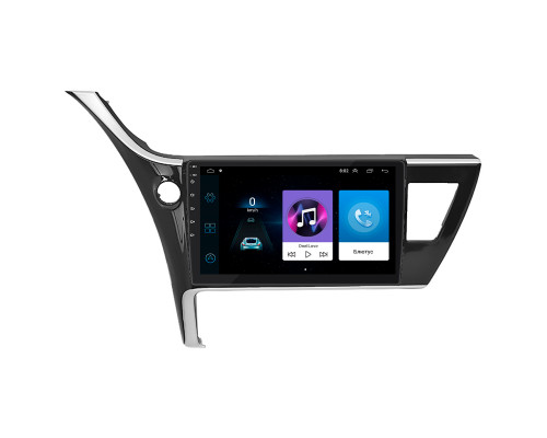 Штатная магнитола Lesko для Toyota Corolla XI (E160, E170) Рестайлинг 2015-н.в. экран 10" 1/16Gb Wi-Fi GPS Base