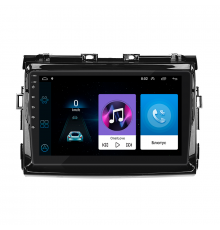 Штатная магнитола Lesko для Toyota Estima III 2006-2008 экран 9" 1/16Gb Wi-Fi GPS Base