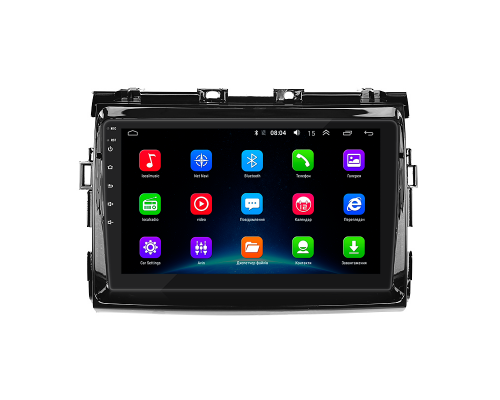 Штатная магнитола Lesko для Toyota Estima III 2006-2008 экран 9" 2/32Gb Wi-Fi GPS Base