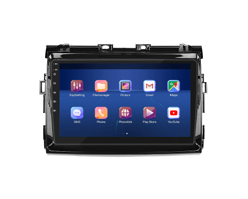 Штатная магнитола Lesko для Toyota Estima III 2006-2008 экран 9" 2/32Gb 4G Wi-Fi GPS Top