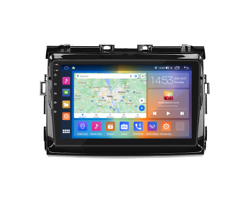 Штатная магнитола Lesko для Toyota Estima III Рестайлинг 2008-2012 экран 9" 2/32Gb CarPlay 4G Wi-Fi GPS Prime