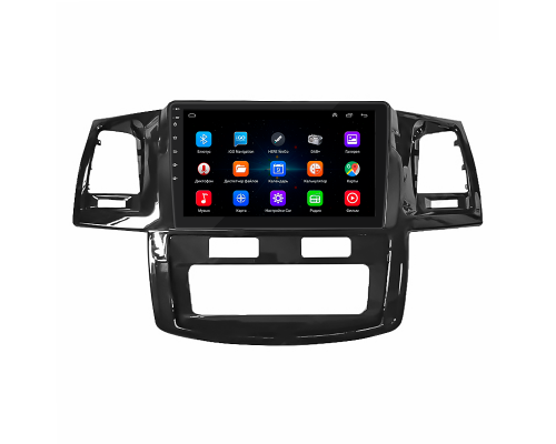 Штатная магнитола Lesko для Toyota Fortuner I 2005-2015 экран 9" 1/16Gb Wi-Fi GPS Base