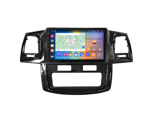 Штатная магнитола Lesko для Toyota Fortuner I 2005-2015 экран 9" 4/64Gb CarPlay 4G Wi-Fi GPS Prime