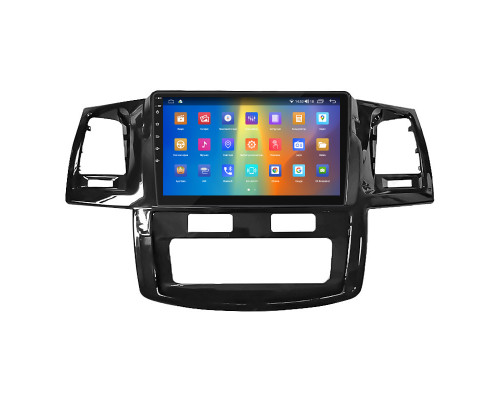 Штатная магнитола Lesko для Toyota Fortuner I 2005-2015 экран 9" 4/64Gb CarPlay 4G Wi-Fi GPS Prime