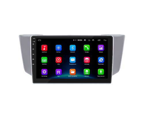 Штатная магнитола Lesko для Toyota Harrier II (XU30) 2003-2013 экран 9" 2/32Gb Wi-Fi GPS Base