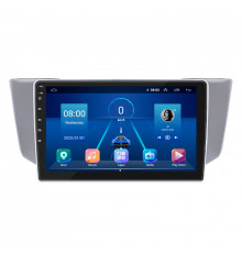 Штатная магнитола Lesko для Toyota Harrier II (XU30) 2003-2013 экран 9" 4/64Gb 4G Wi-Fi GPS Top