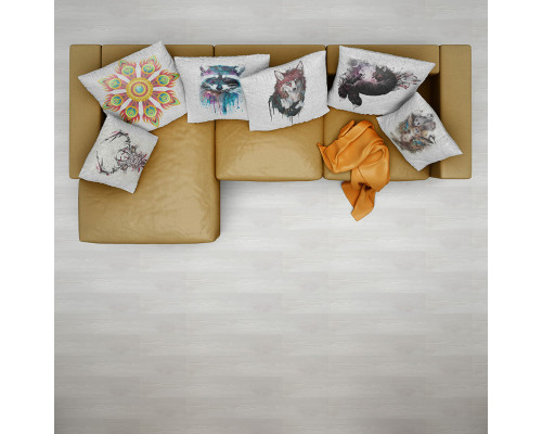 Самоклеящаяся виниловая плитка 152.4х914.4х1.5мм Молочное дерево, цена за 1 шт. (СВП-009) Матовая SW-00000287