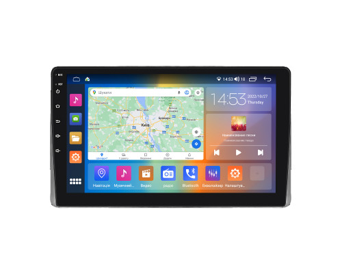 Штатная магнитола Lesko для Toyota Highlander I (U20) 2001-2003 экран 9" 4/64Gb CarPlay 4G Wi-Fi GPS Prime